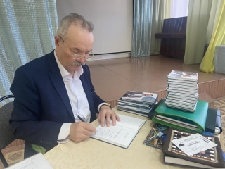 Встреча с народным писателем Удмуртской Республики Вячеславом Ар-Серги