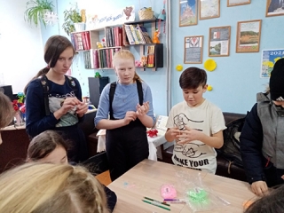 Новый клуб детского творчества в Старокопкинской библиотеке