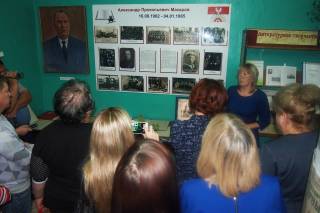 Открытие мемориальной выставки писателя-земляка А. П. Макарова