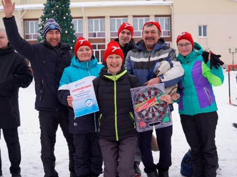 Межрегиональный чемпионат по  ӵужонболу в Малопургинской библиотеке