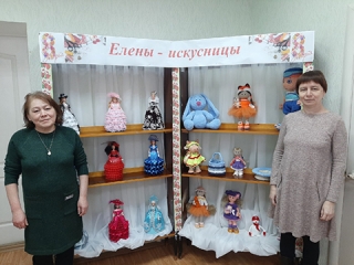 Выставка «Елены-искусницы» в Карсовайской библиотеке