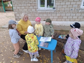 Международная акция «Книжка на ладошке – 2025» в Балдеевской детском саду