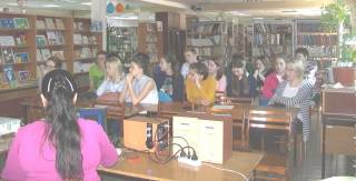 Информационный час «Д. С. Лихачев: письма о добром» в Дебесской библиотеке