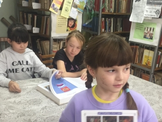 Урок патриотизма «России славные сыны» в Сям-Можгинской библиотеке