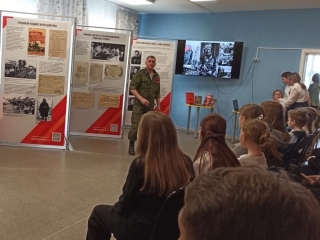 Открытие выставки «Ваш подвиг помнить будем вечно»