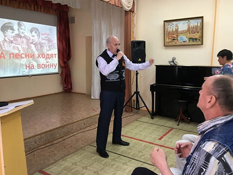 Литературно-музыкальная композиция «А песни ходят на войну»