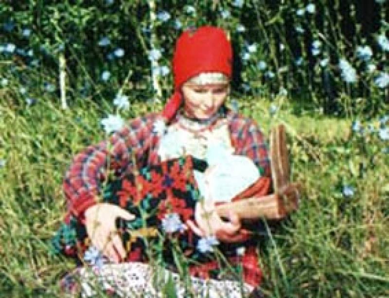 Очередное занятие клуба любителей удмуртской культуры