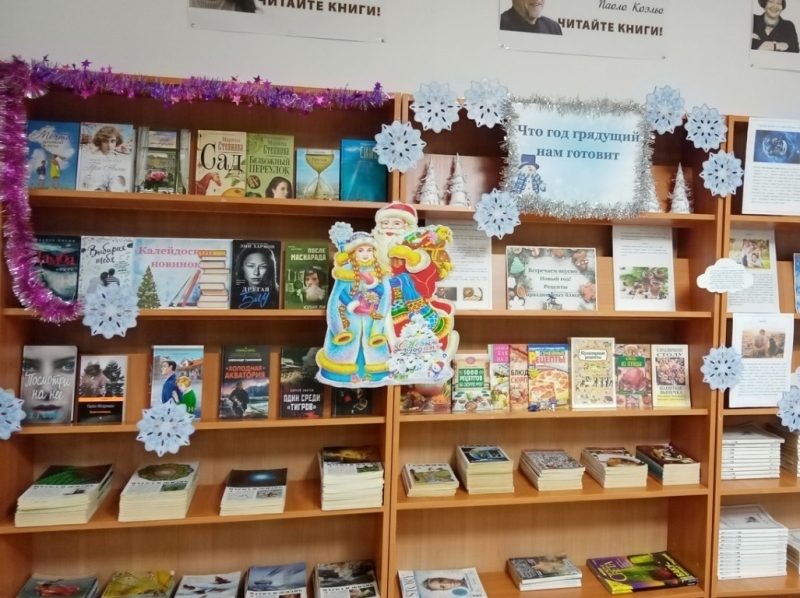 Книжно-иллюстрированная выставка к Новому году