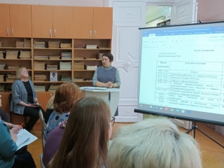 Совещание сотрудников библиотек Глазовского района
