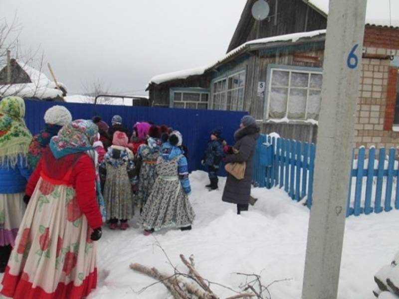 Русские колядки в Нижней Пыхте