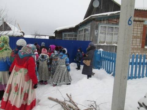 Русские колядки в Нижней Пыхте