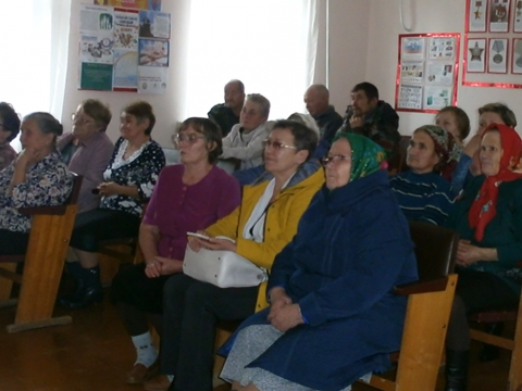 День пожилых в Лесагуртской библиотеке