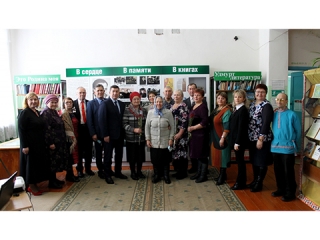 Церемония открытия мемориальной доски памяти и музейной экспозиции в Кватчинской библиотеке
