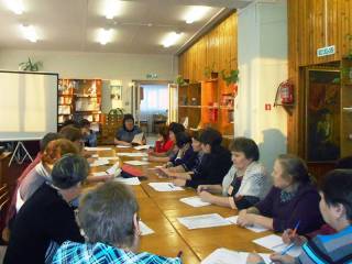 Производственное совещание библиотекарей Вавожского района