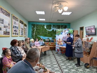 В Шольинской библиотеке идет вечер памяти «Нет в России семьи, где б не памятен был свой герой»