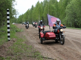 Участники мотопробега «Государева дорога: легенда Сибирского тракта» – в Селтинском районе