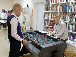 «Игротека в библиотеке» в Шарканской районной библиотеке