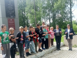 Торжественное мероприятие «В сердцах. Навеки» в Валамазской библиотеке