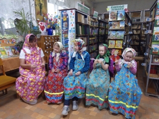 День фольклора в Андрейшурской сельской библиотеке