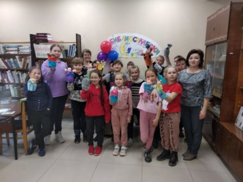 Библиосумерки «Фольклорная карусель» в Детской библиотеке