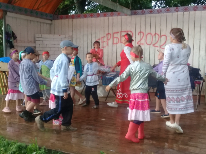 День фольклора в сводном отряде «Соса-cola»