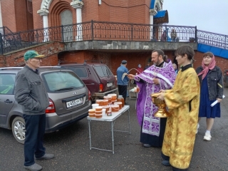 Участие Балезинской районной библиотеки на празднике «Медового спаса»