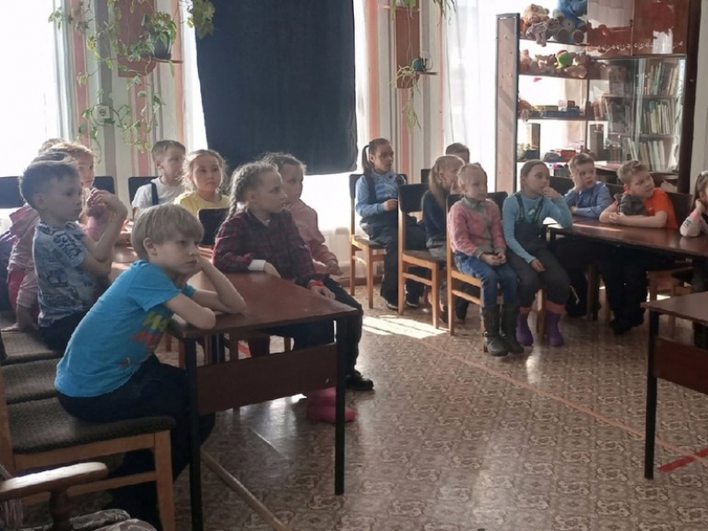 Экологическая игра в Дебёсской детской библиотеке